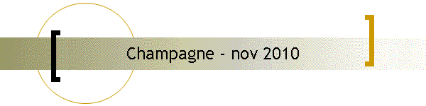 Champagne - nov 2010