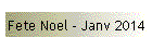 Fete Noel - Janv 2014