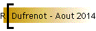 R. Dufrenot - Aout 2014